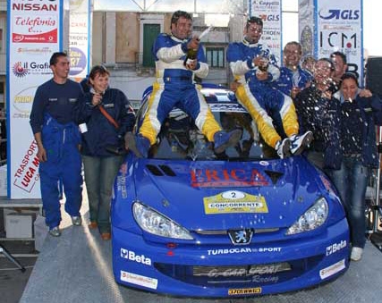 Angelucci si aggiudica il 13° Rally Città di Casarano