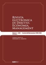 Nasce a Lecce la "Rivista elettronica di Diritto, Economia,...