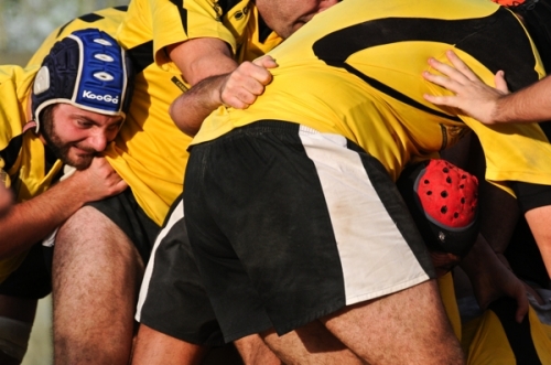 Una maul del Cus Lecce