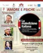 Giovanni Fasanella e Giovanni Pellegrino al Festival Amore e Psiche