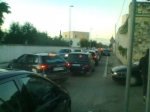 Lecce e provincia in tilt. Tutti in fila a fare benzina!