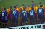Calcio: Lecce-Inter 2-2 /  Bojinov risponde ad Adriano e Martins