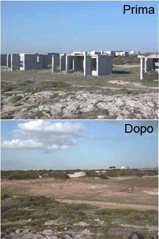 A Gallipoli abbattute 15 villette a Lido Pizzo